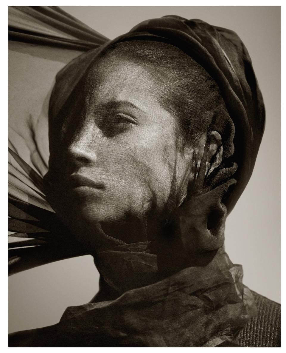 Christy Turlington, Luxor, Ägypten, 1987 Albert Watson, Celebrity, Mode, Kunst