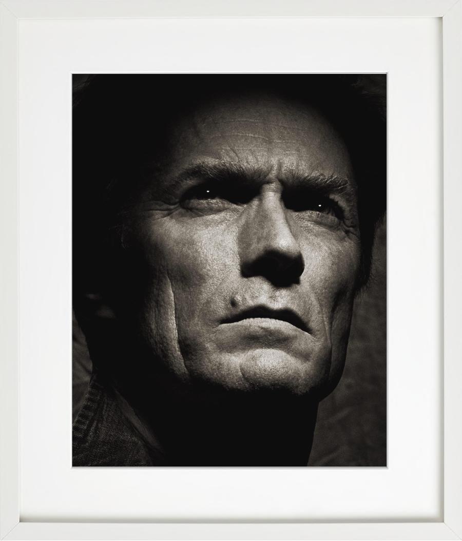 Clint Eastwood' - Porträt für den Rolling Stone, Kunstfotografie, 1985 (Zeitgenössisch), Photograph, von Albert Watson