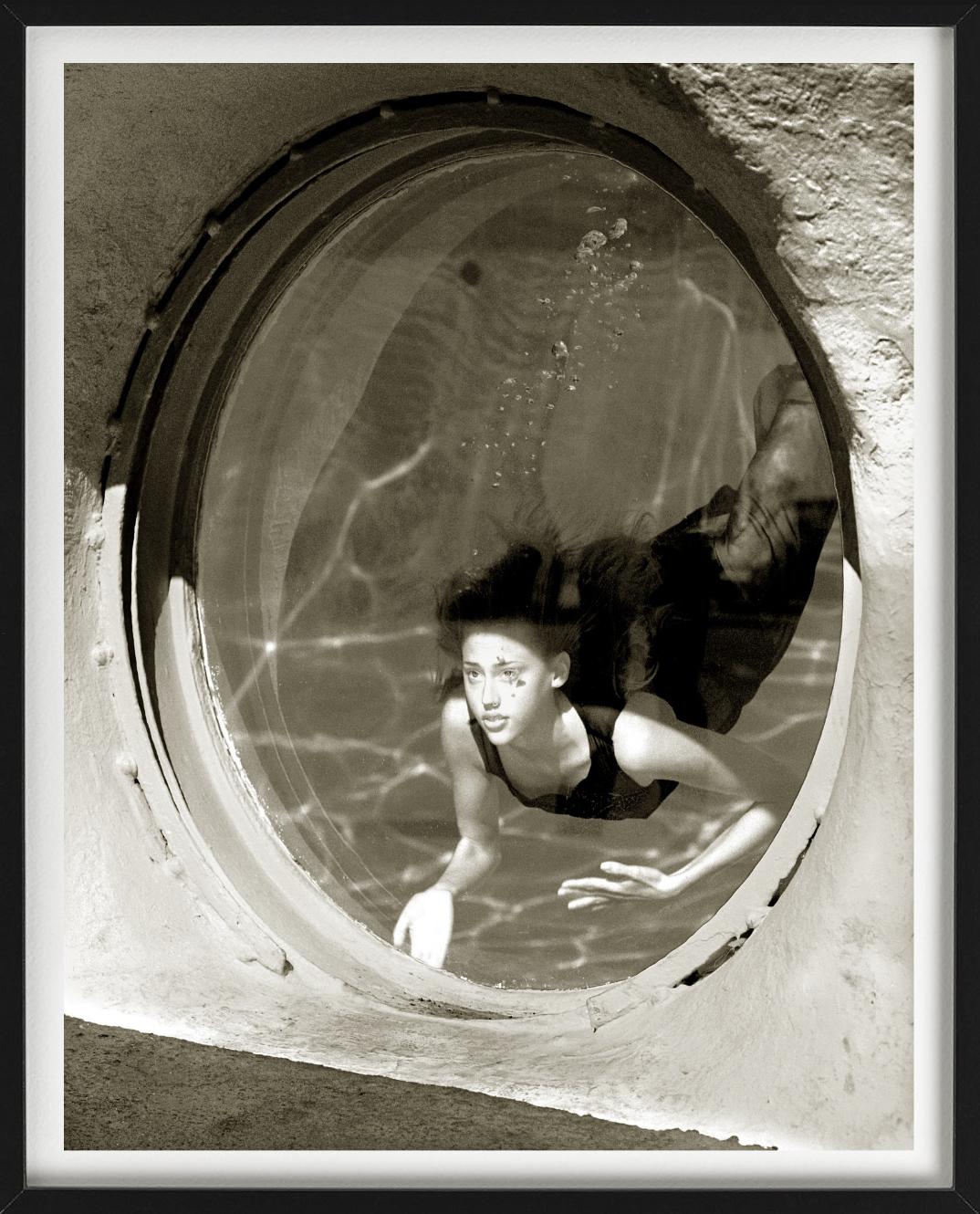 Estella Warren Underwater, Las Vegas - Model Diving, Fine Art Photography, 1998 For Sale 3