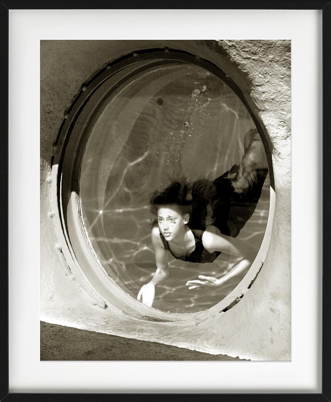 Estella Warren Underwater, Las Vegas - Model Diving, Fine Art Photography, 1998 For Sale 4
