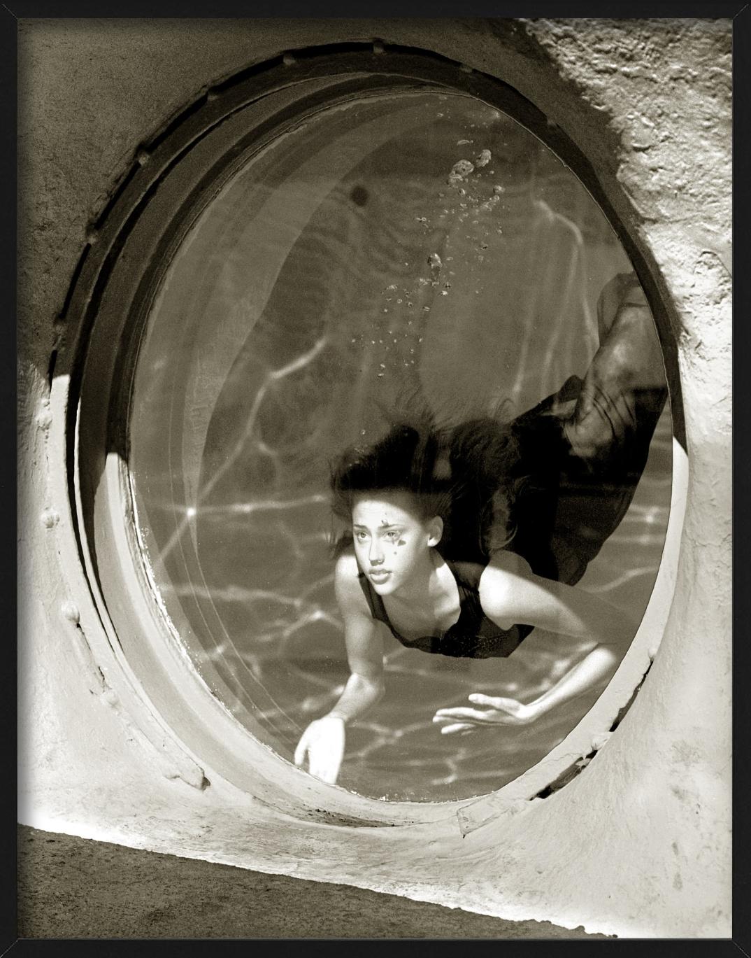 Estella Warren Underwater, Las Vegas - Model Diving, Fine Art Photography, 1998 For Sale 6