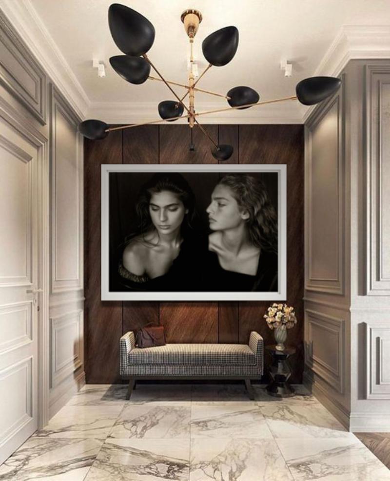 Gabrielle Reece e Michaela Bercu - Doppio ritratto, Fotografia Fine Art, 1989 in vendita 2