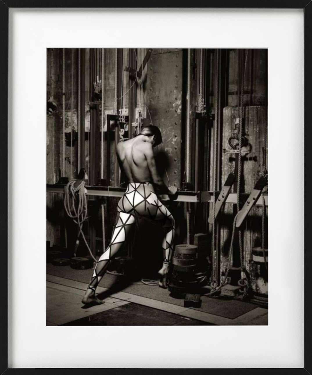 Gabrielle Reece, Vivienne Westwood, Comédie Français - fine art photograpy, 1989 - Black Black and White Photograph by Albert Watson