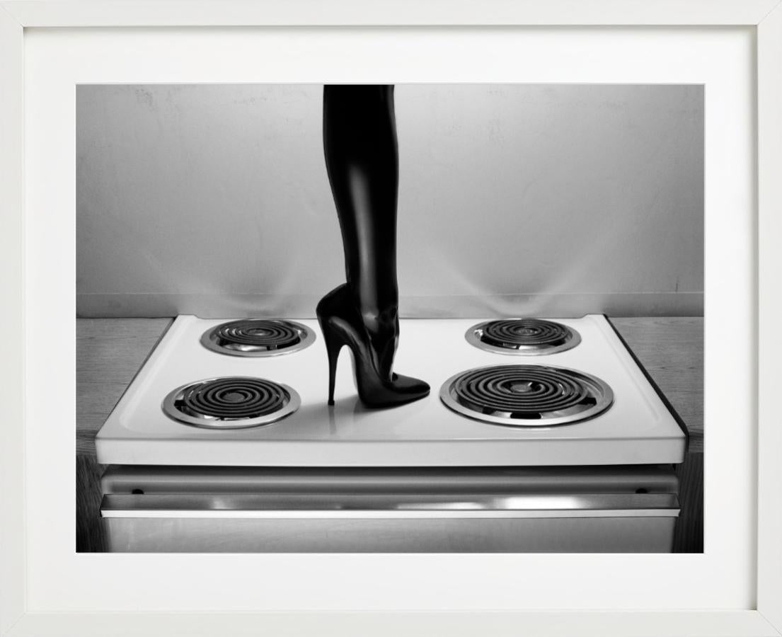 Heel on stove top, Budget Suits, Las Vegas (2000) - fine art photography For Sale 3