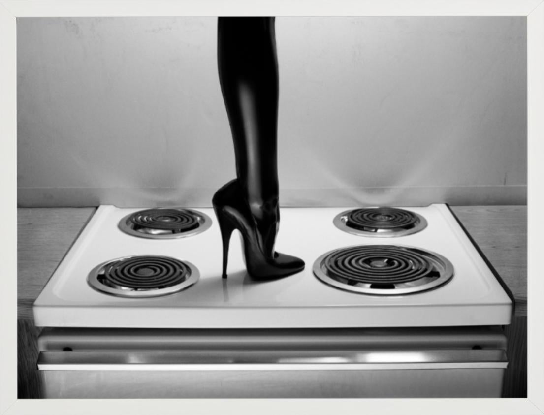 Heel on stove top, Budget Suits, Las Vegas (2000) - fine art photography For Sale 4