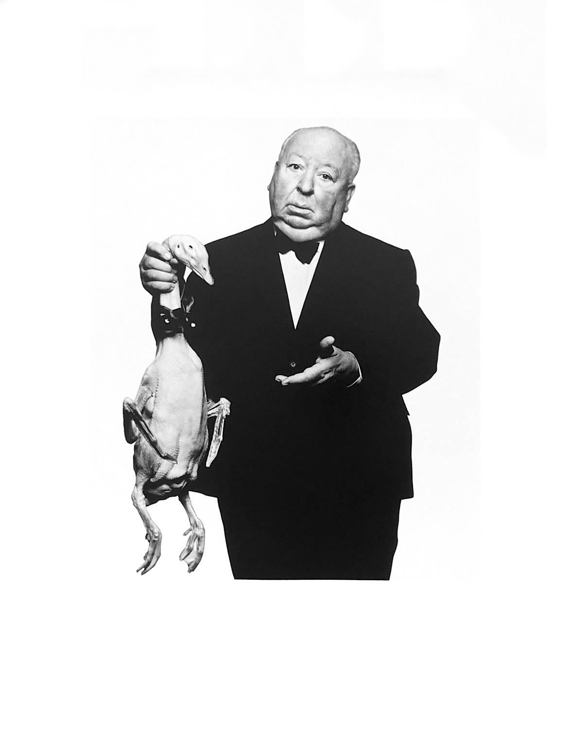 Albert Watson Black and White Photograph - "Hitchcock, 1973", Gelatin Silver Print