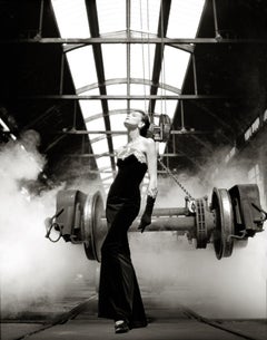 Ines De La Fressange in Chanel, Parigi, 1985  - Albert Watson, Celebrità, Moda
