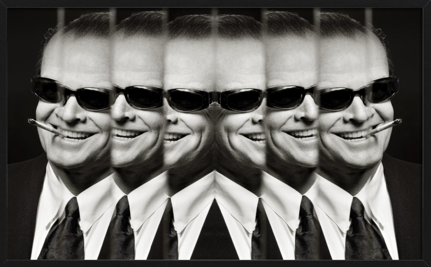 Jack Nicholson I (Schwarz), Portrait Photograph, von Albert Watson
