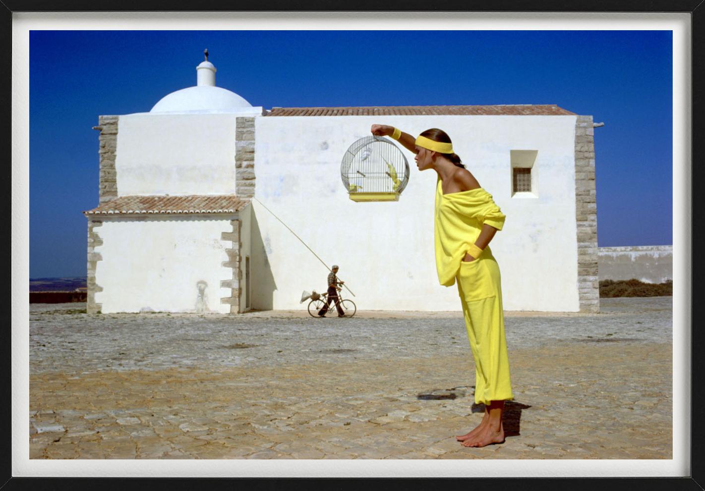 Julie Foster, Portugal, Kunstfotografie, 1977 (Grau), Portrait Photograph, von Albert Watson
