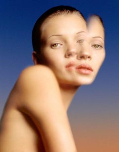 Kate Moss Abstract, Reflection on Water, Fine Art Photography, 1977