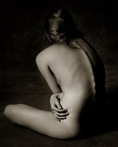 Vintage Kate Moss (Back), Marrakech – Albert Watson, Nude Photography, Woman, BlackWhite