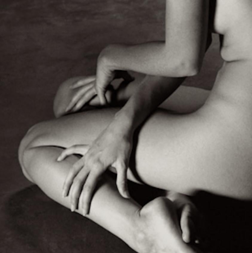 Kate Moss, Frontal Nude II – Albert Watson, Nude, Kate Moss, B/W, Art, Model For Sale 4