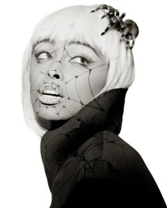 Lana Ogilvie, New York - Portrait with Spider, Fine Art Photography, 1991