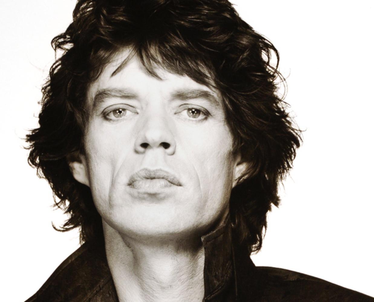 Mick Jagger, New York City, 1989 Albert Watson, Art, Noir et Blanc, Portrait en vente 1