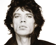 Mick Jagger, New York City, 1989 – Albert Watson, Art, Black and White, Portrait