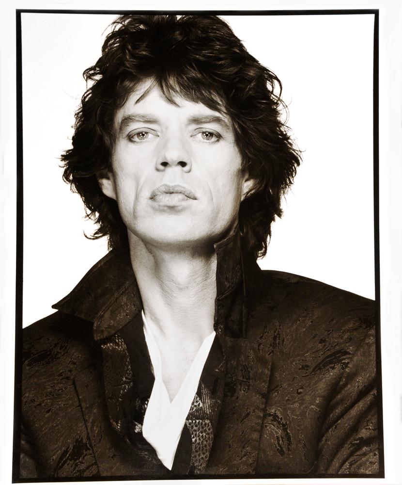 Mick Jagger, New York City, 1989 Albert Watson, Kunst, Schwarz-Weiß, Porträt