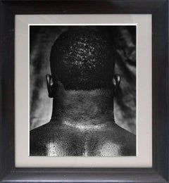 Vintage Framed Albert Watson "Mike Tyson, Catskills, NY 1986", Gelatin Silver Print