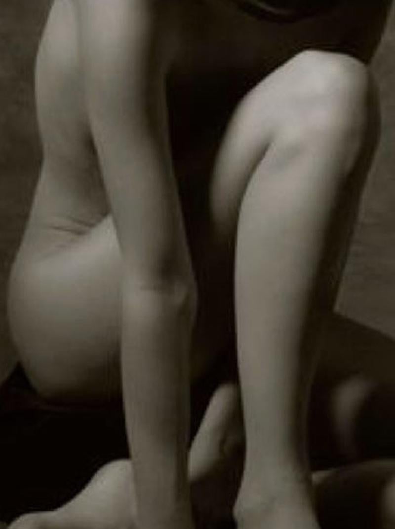 Moss Turban – Albert Watson, Nude, Photography, BlackandWhite, Woman, Model, Art For Sale 1