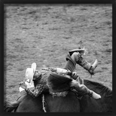 On Horse, Calgary Rodeo 1978, Fine Art Photography, Limited Edition