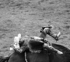 On Horse, Calgary Rodeo 1978, Fine Art Photography, Limited Edition