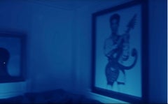 Prince with Guitar, Cleveland – Albert Watson, Portrait, Black & White, Pop