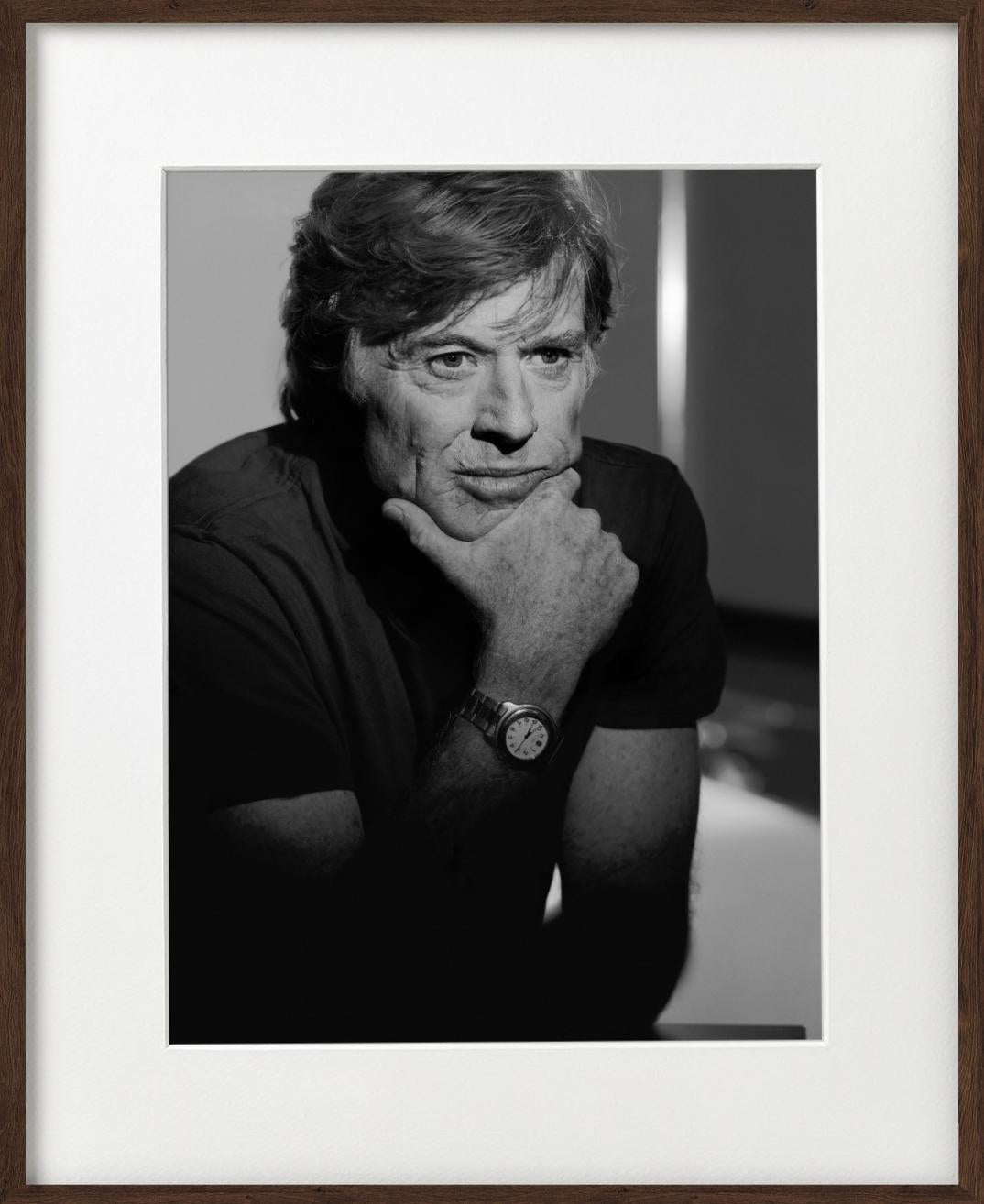 Robert Redford Unseen - Portrait of the actor, director and Hollywood legend - Photograph by Albert Watson