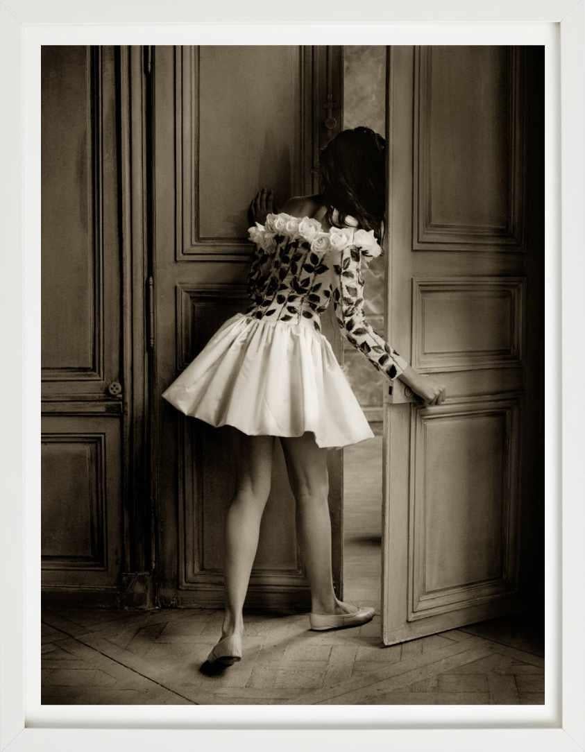 Sandrine Ho for italian Vogue in Valentino, Paris - fine art photography, 1988 For Sale 4