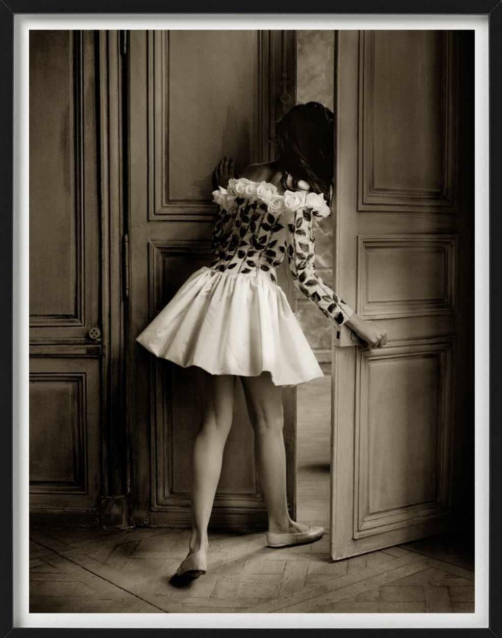Sandrine Ho for italian Vogue in Valentino, Paris - fine art photography, 1988 - Contemporary Photograph by Albert Watson