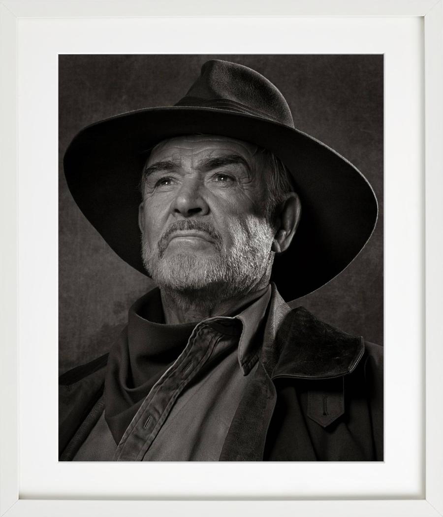 Sean Connery, Prague - portrait with cowboy hat, fine art photography, 2002 - Contemporary Photograph by Albert Watson