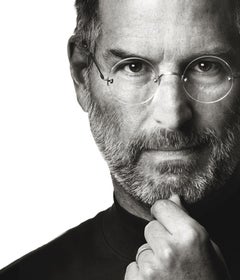 Steve Jobs – Steve Jobs  Albert Watson,  Fotografie, Porträt, Schwarz-Weiß, Steve Jobs