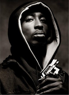 Tupac Shakur  – Albert Watson,  Photography, Portrait, Black & White, Celebrity