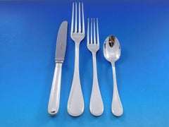 Albi by Christofle France Servizio di posate in argento per 12 persone 98 pezzi