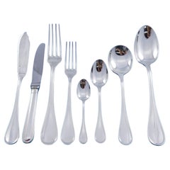 Albi by Christofle France Cubiertos de plata Servicio para 12 Juego 98 piezas
