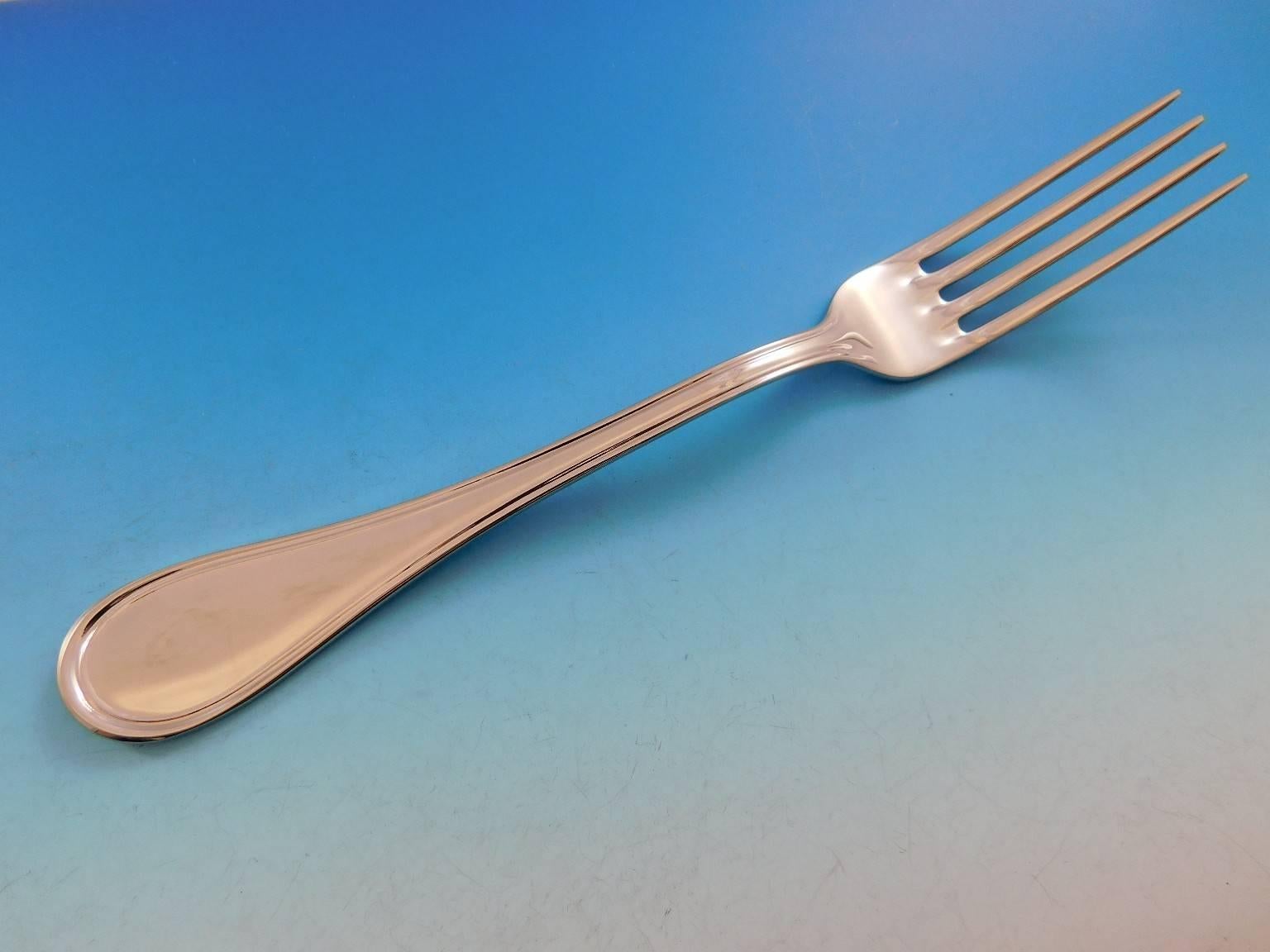 Albi by Christofle France Stainless Steel Set Service for 12 Dinner New 86 Pcs 1
