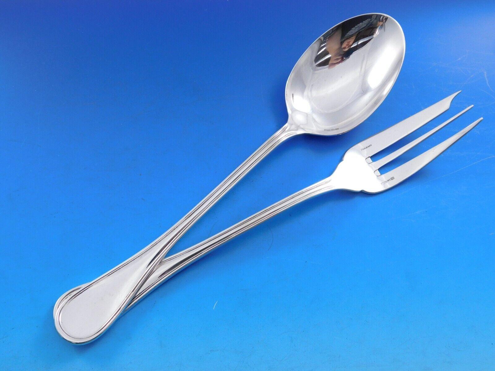 Albi by Christofle France Cubiertos de plata de ley Servicio para 8 Juego 87 piezas en venta 1