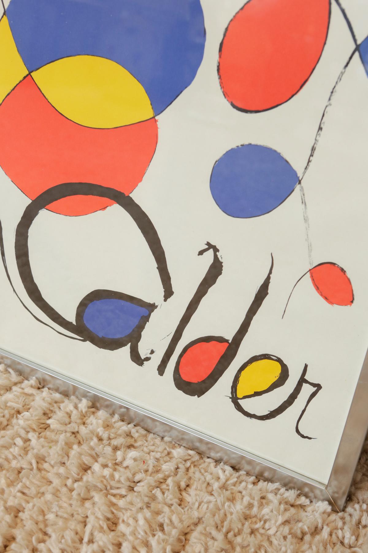 North American Albi Calder by Alexander Calder Lithograph Poster