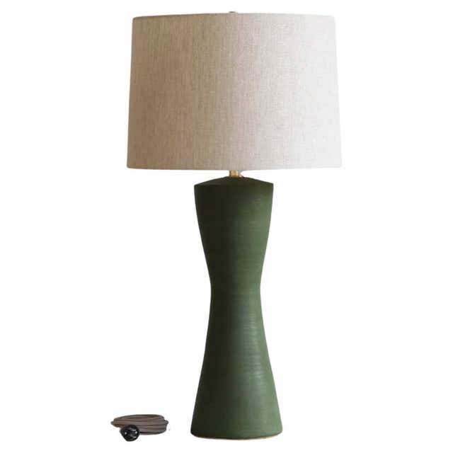 Danny Kaplan Studio Luna Lamp, Handmade Ceramic, Modern Table Lamp For ...
