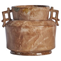 Albin Hamberg, Vaso, Terracotta, Svezia, anni '30