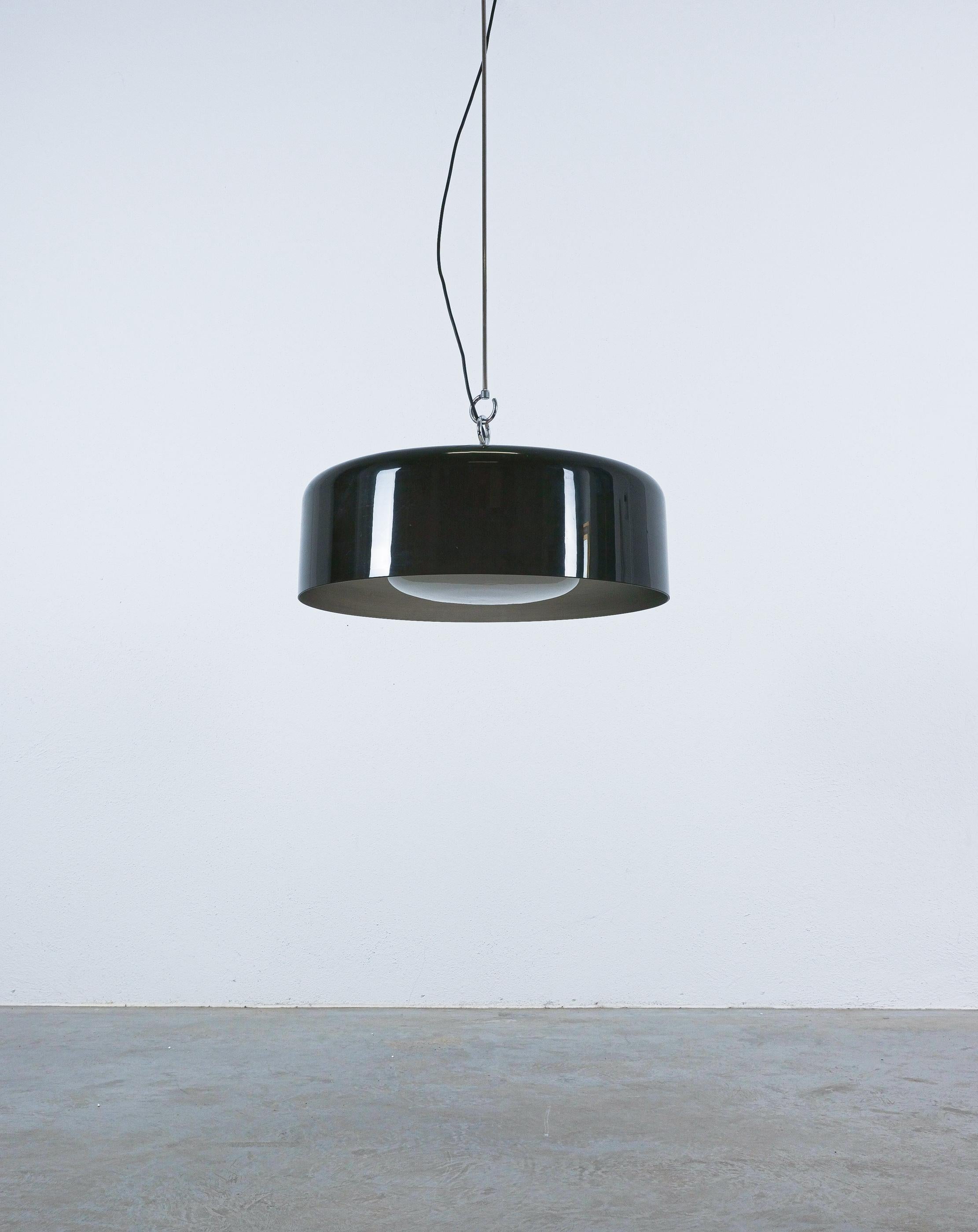 Albini & Helg Arteluce Grande Lampada a Sospensione Vetro Originale Lucite, Italia, 1955 in vendita 5