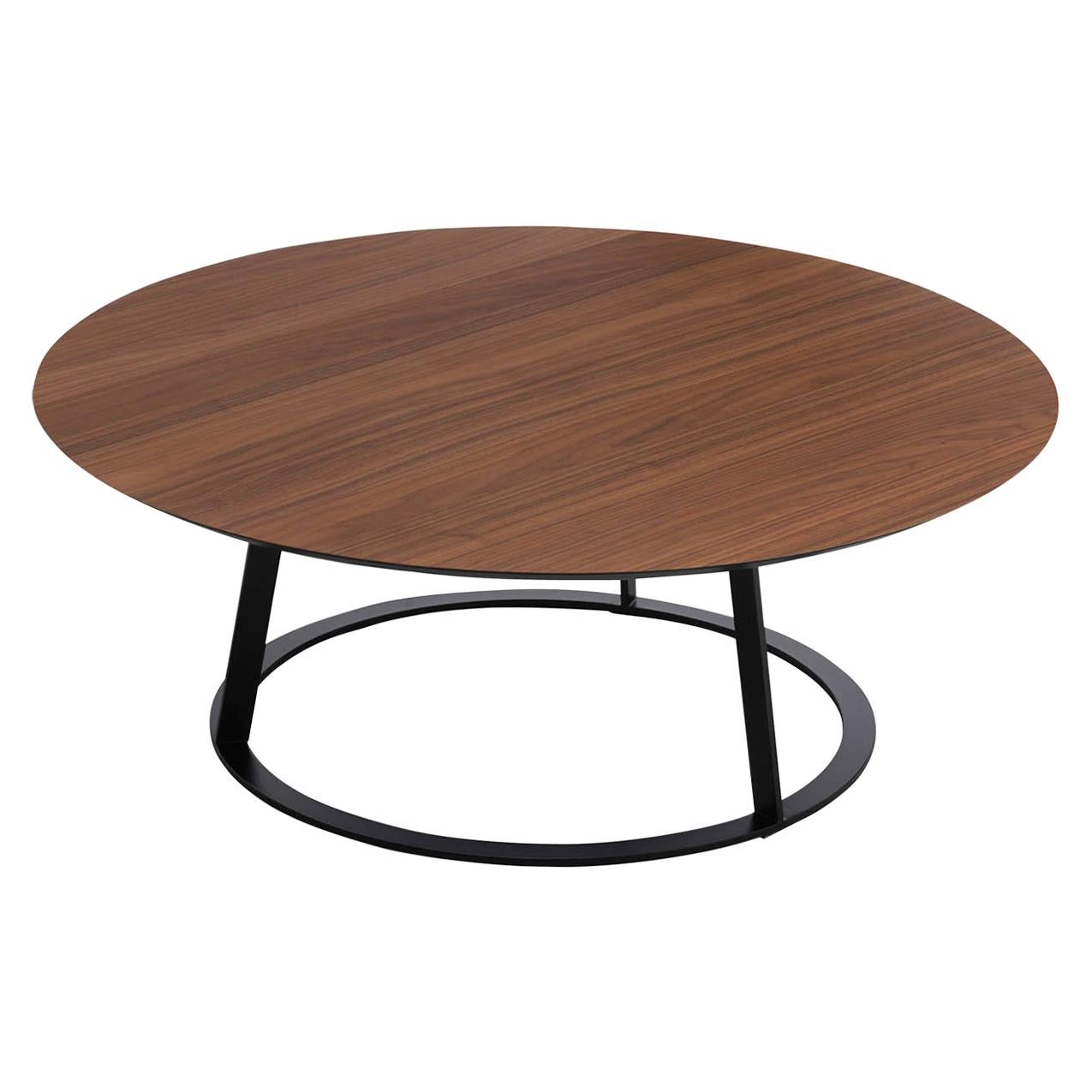Albino Family Coffee Table with Wood Top by Salvatore Indriolo For Sale