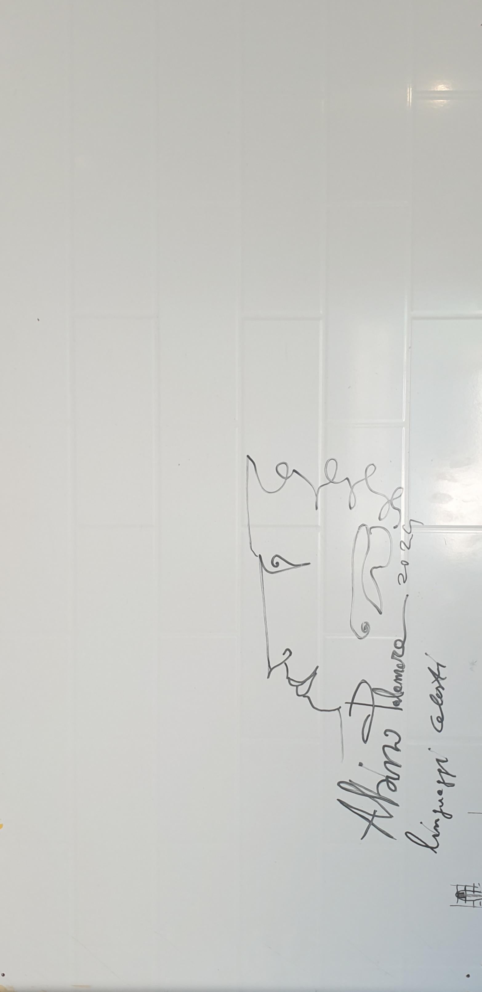 Olio astratto espressionista contemporaneo. Linguaggi Celesti'. in vendita 6