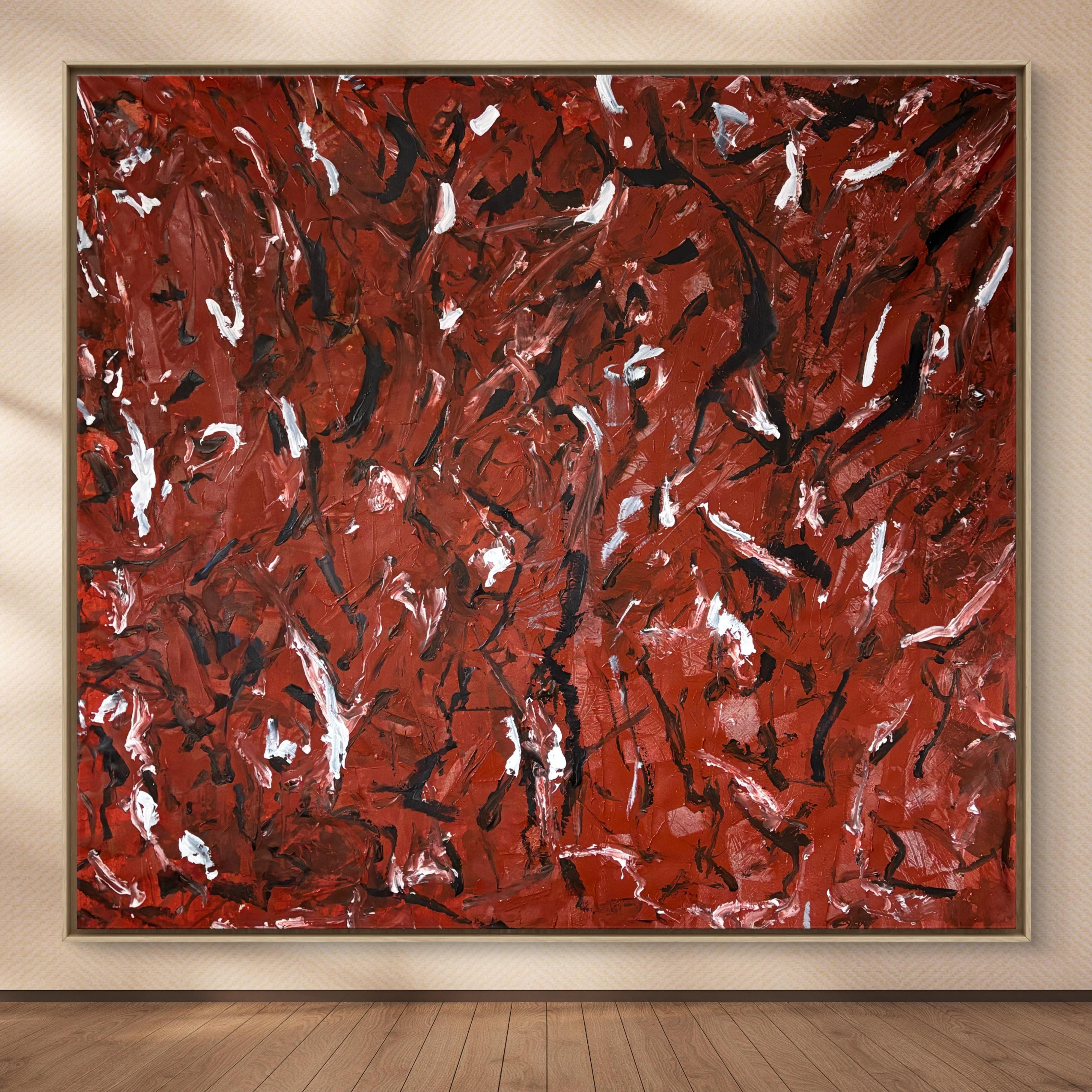 Acrylique sur toile
Signé et tamponné au verso

Albion Vu est architecte, designer de mode et peintre abstrait. Il vit entre New York et Martha's Vineyard. Né et élevé en Europe de l'Est, il s'est installé aux États-Unis après avoir obtenu un