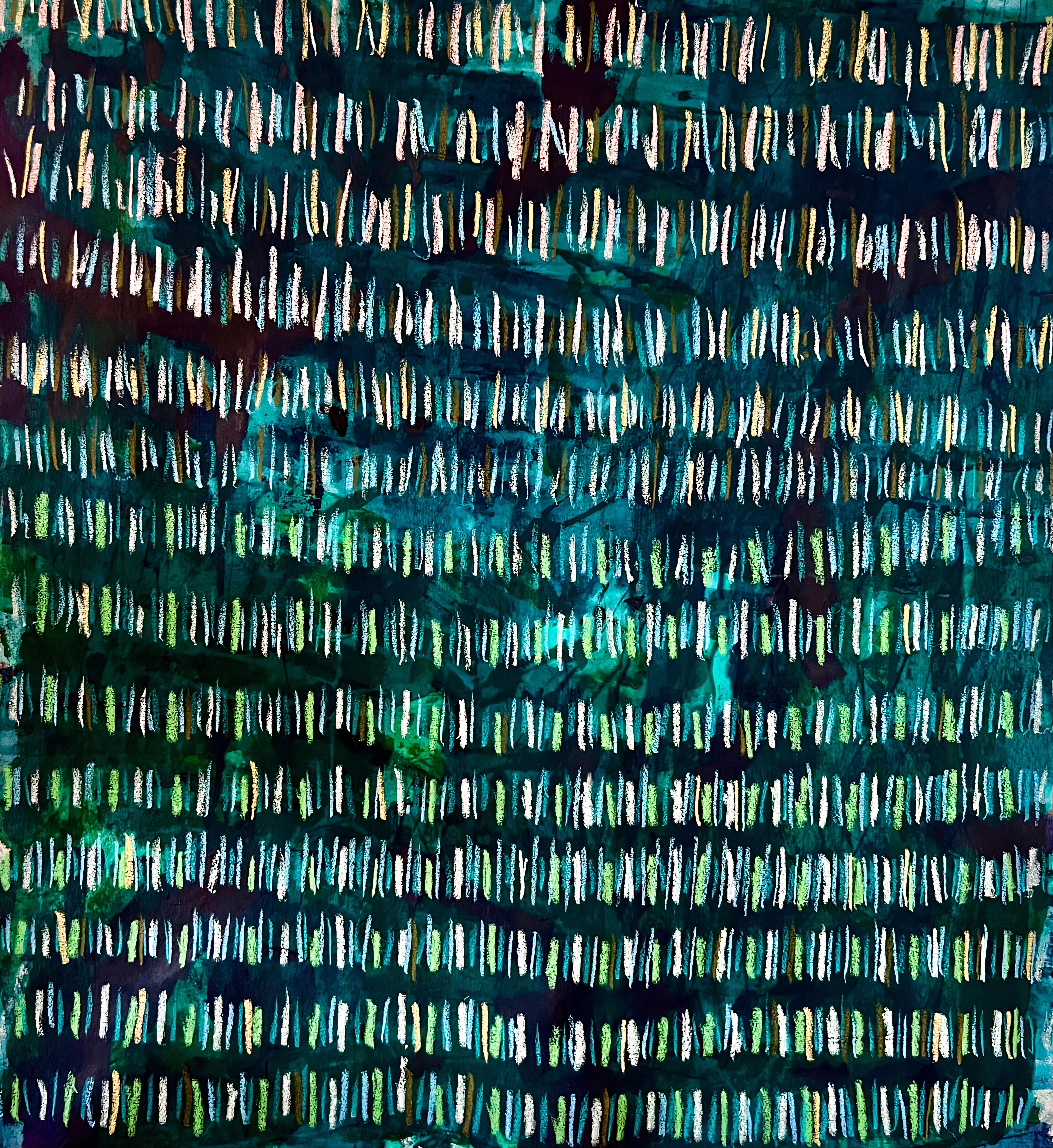 Albion Vu Abstract Painting – Linie Pfad 5