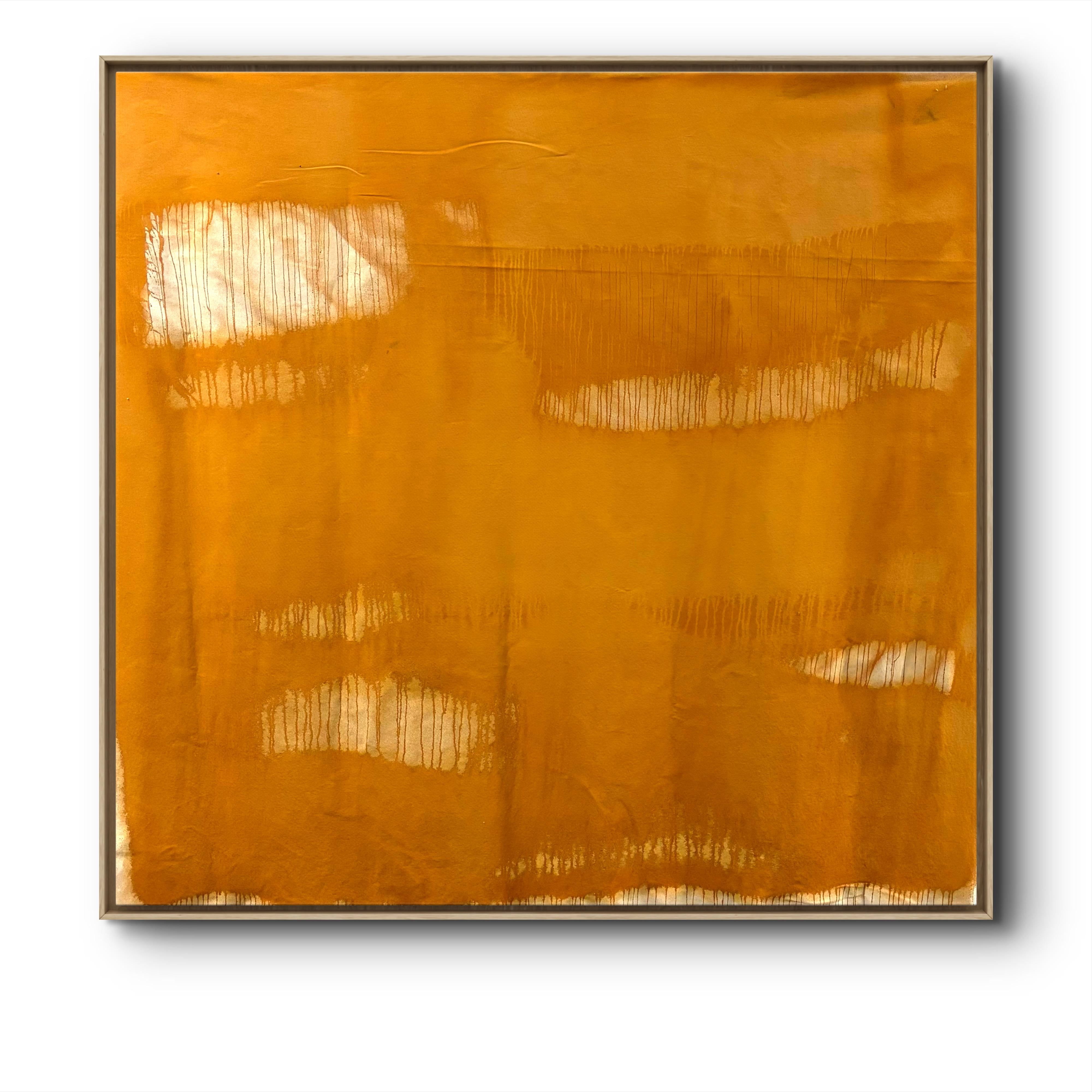 Abstract Painting di Albion Vu - Moody Autunno 19 – Pittura astratta, contemporanea, 2025
