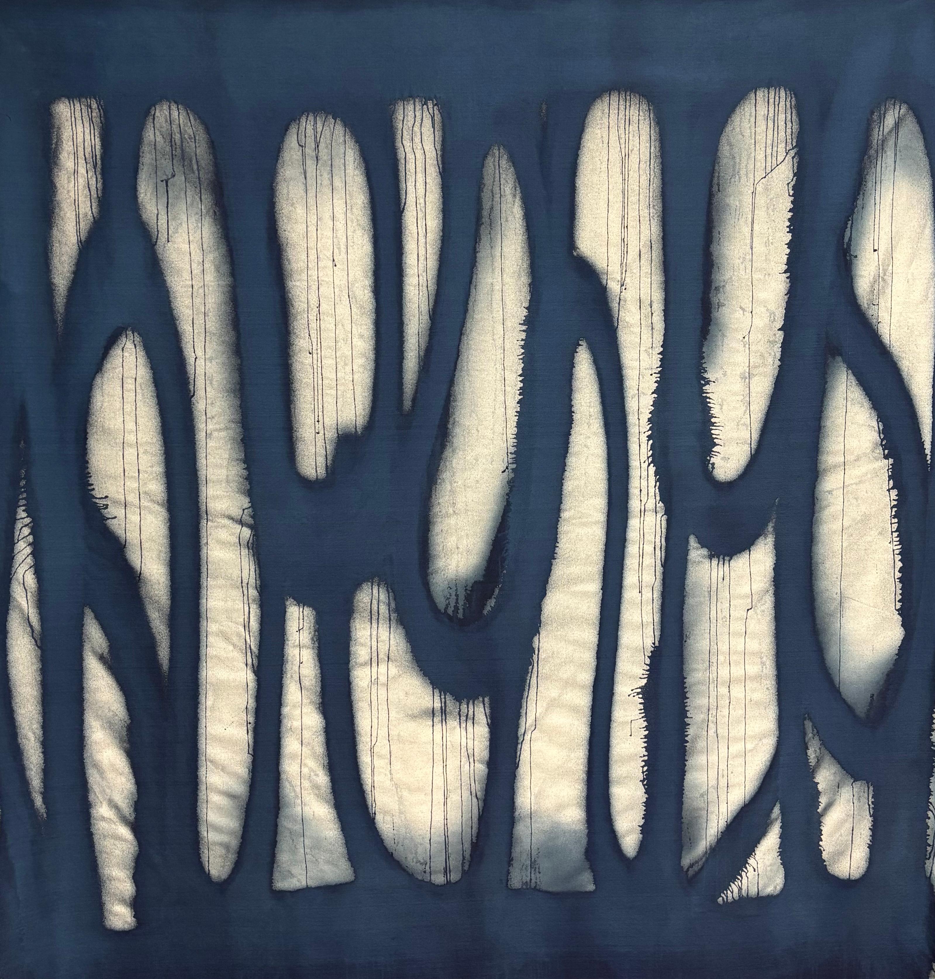 Moody Fall 25 Abstract Painting, Contemporary Canvas, 2010s, New