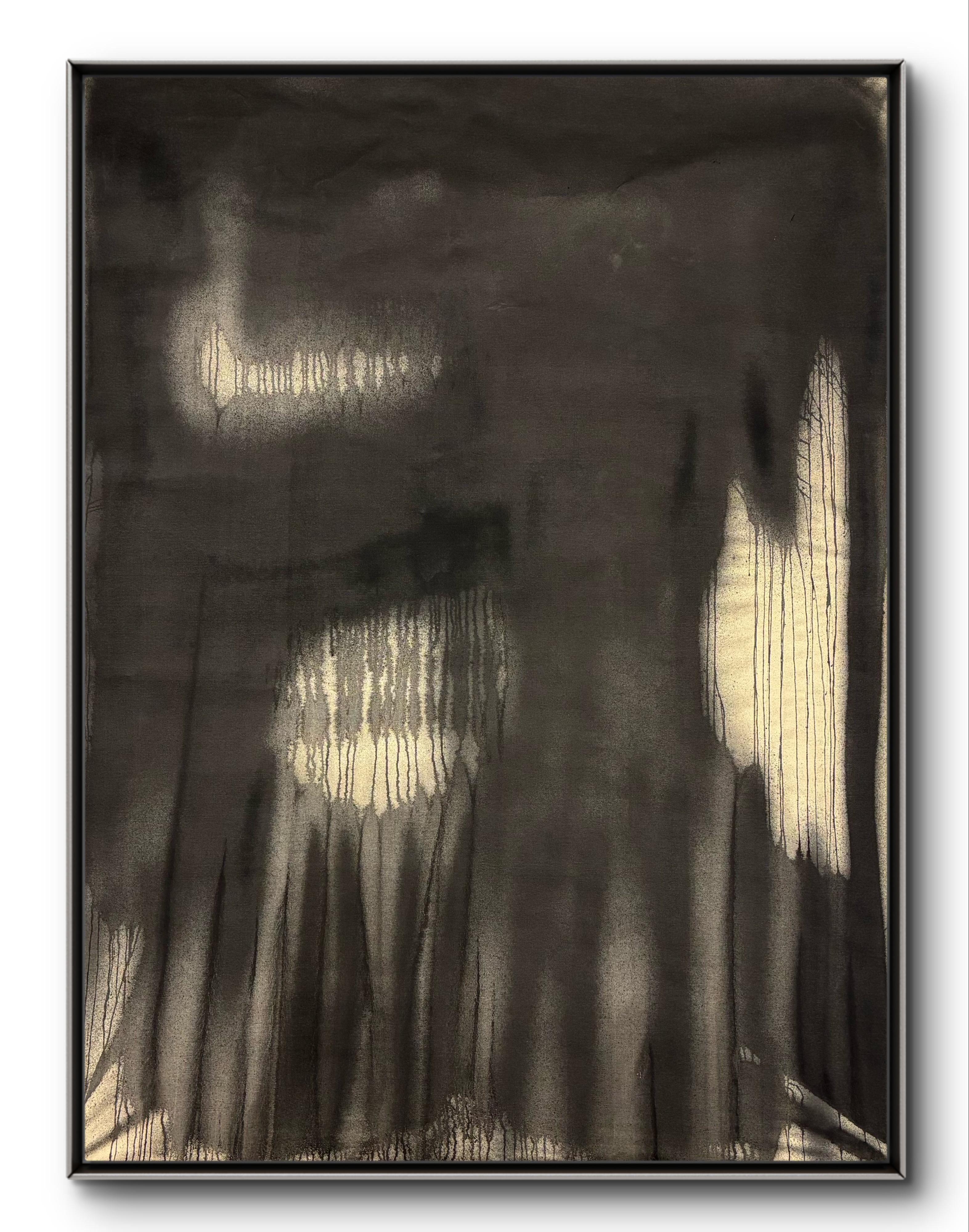 Moody Fall 4 - Contemporary Painting by Albion Vu