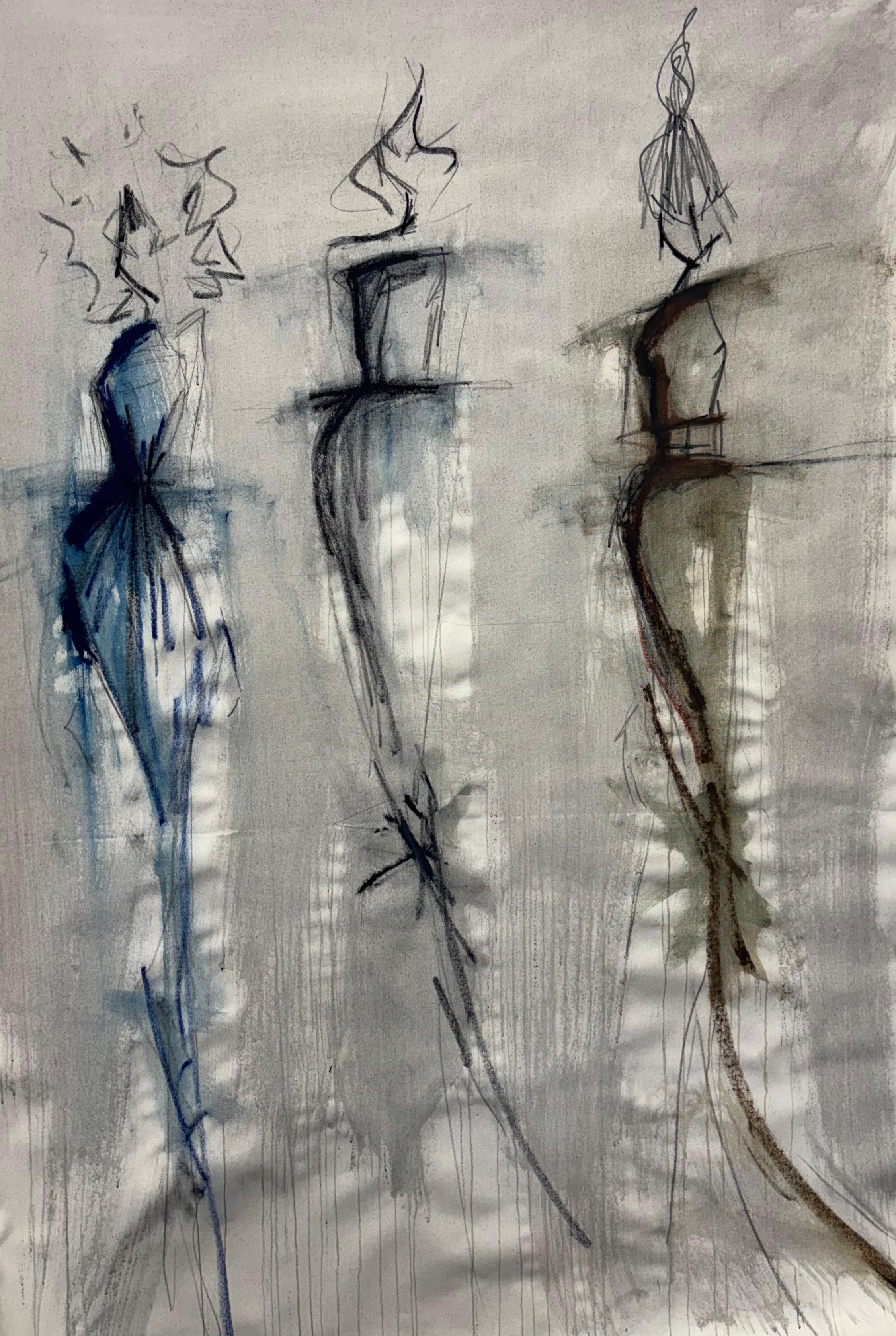 Figurative Painting di Albion Vu - Le ragazze 4