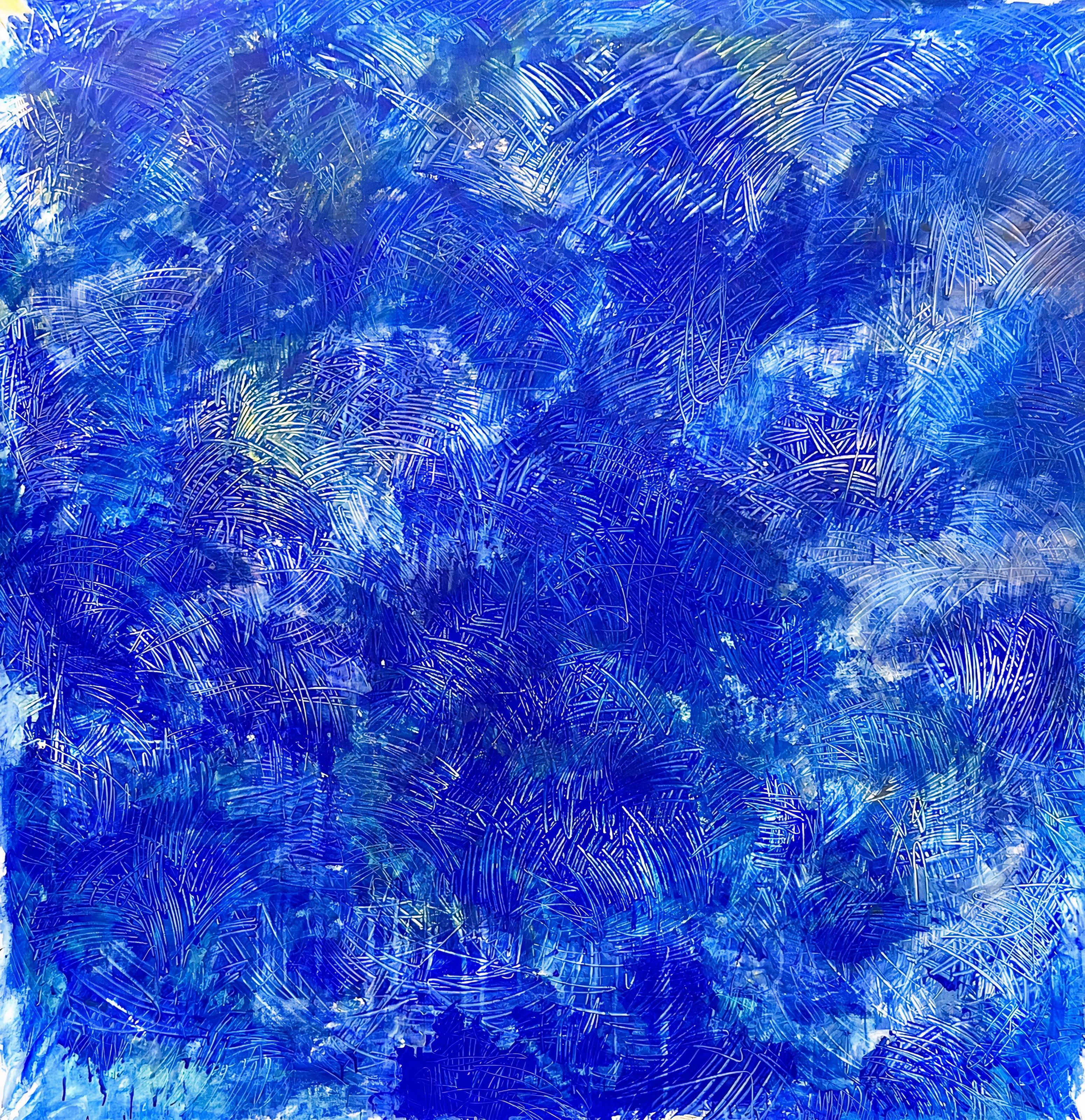 Zen Caos 1 - Painting Contemporaneo di Albion Vu
