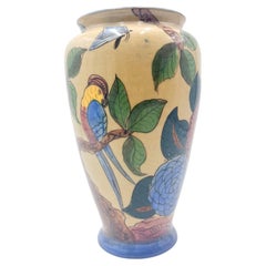 Albisola La Fenice Ceramic Vase by Manlio Trucco from the 1940s
