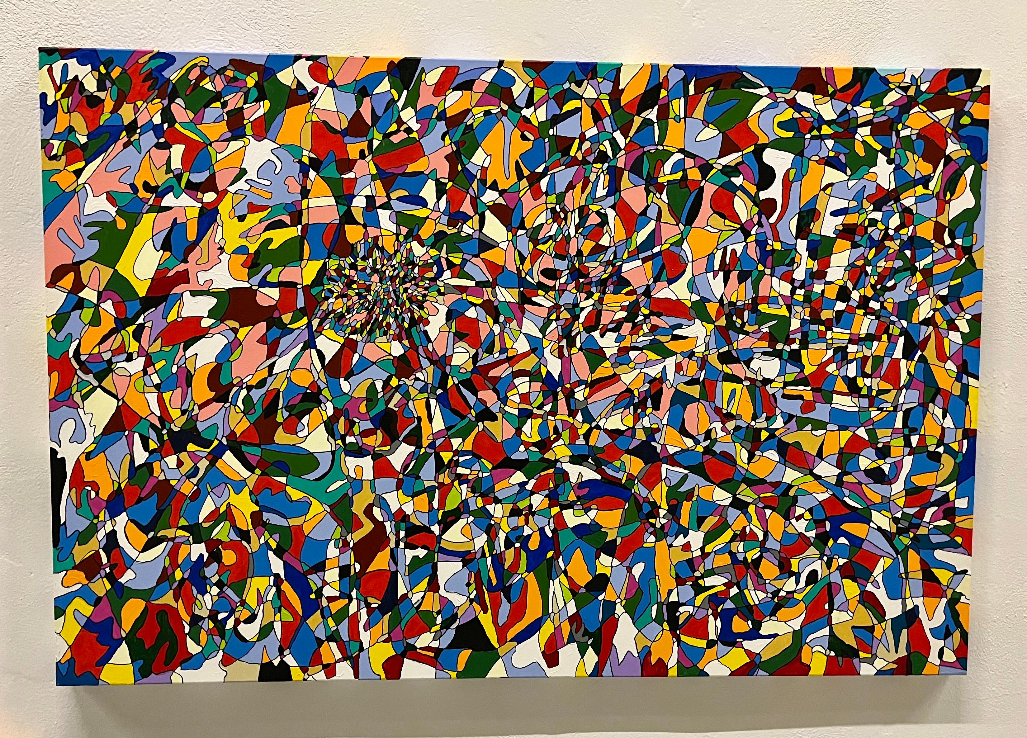 Arte contemporanea tedesca di Albrecht Behmel - Astratto II in vendita 1